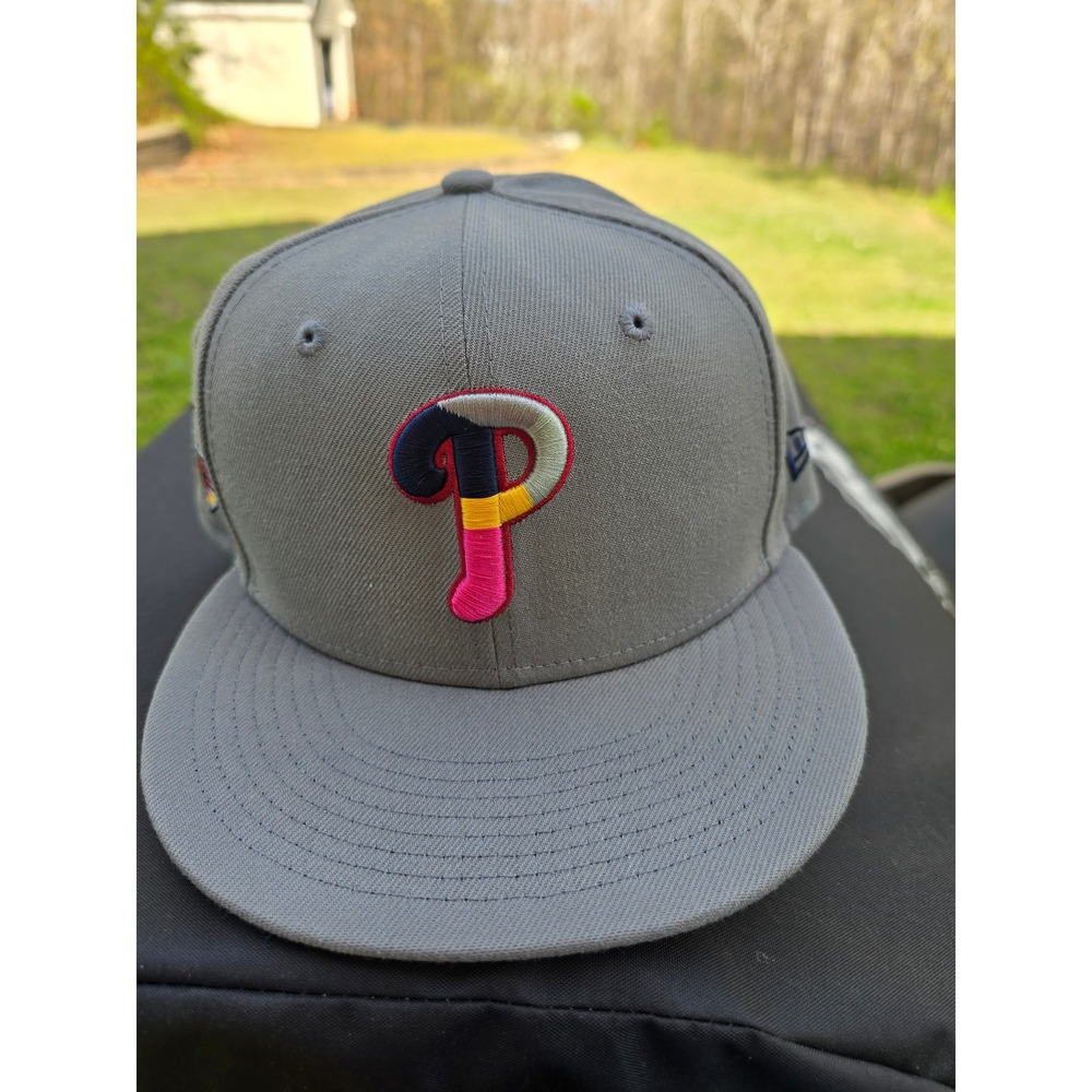 New Era 9FIFTY Philadelphia Phillies 2008 World Series Patch Grey Snapback Hat